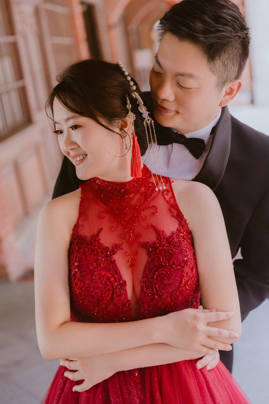Max 與 Sherry 的婚紗照