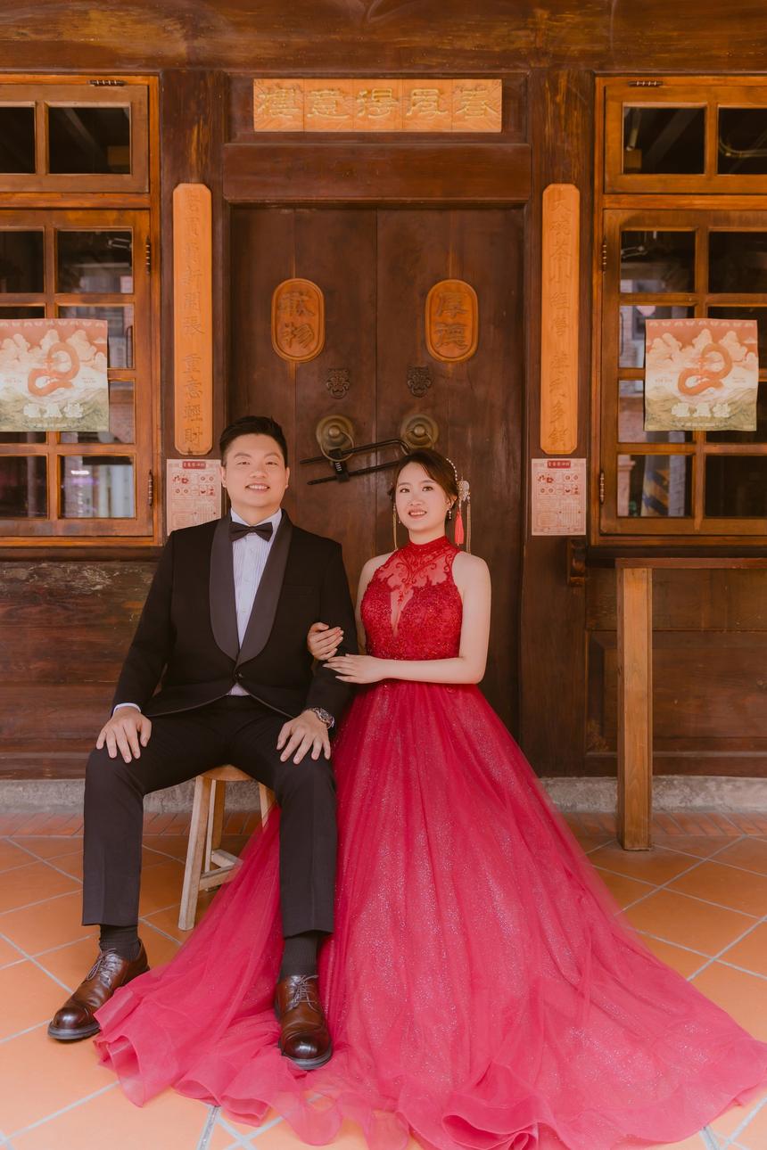 Max 與 Sherry 的婚紗照